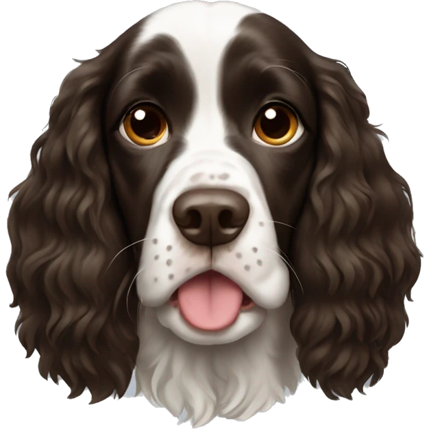 English springer spaniel emotions emoji