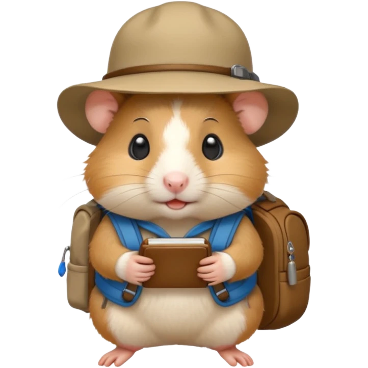 explorer hamster emoji