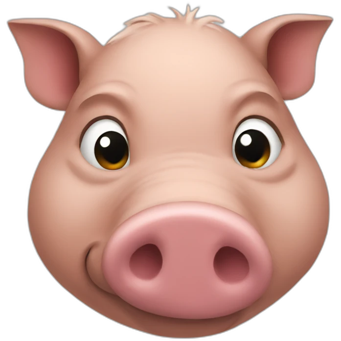 hog thinking emoji