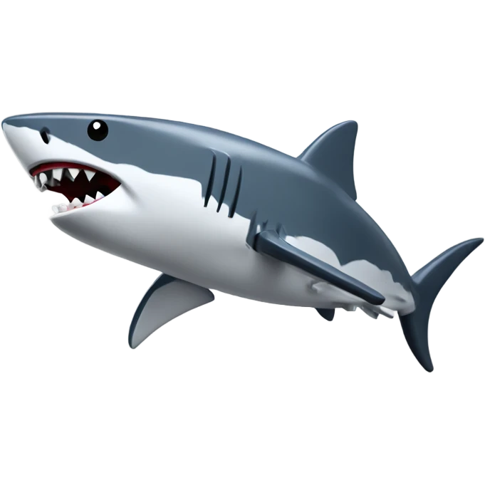 Lego shark emoji