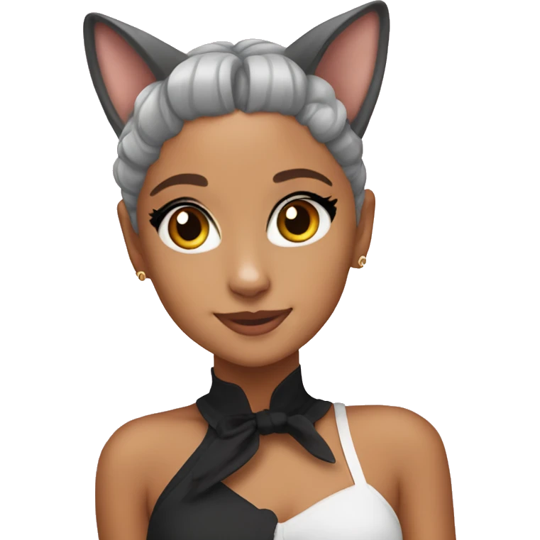 Ariana Grande as Cat emoji