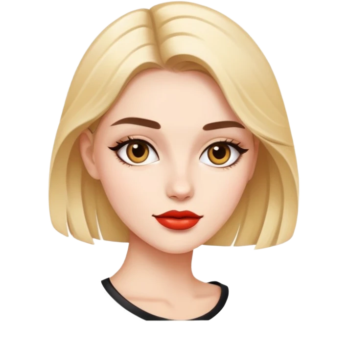 fashionable young woman emoji