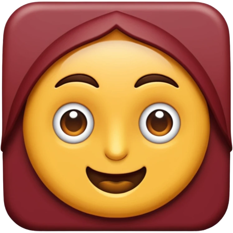 Bordo kalp emoji emoji