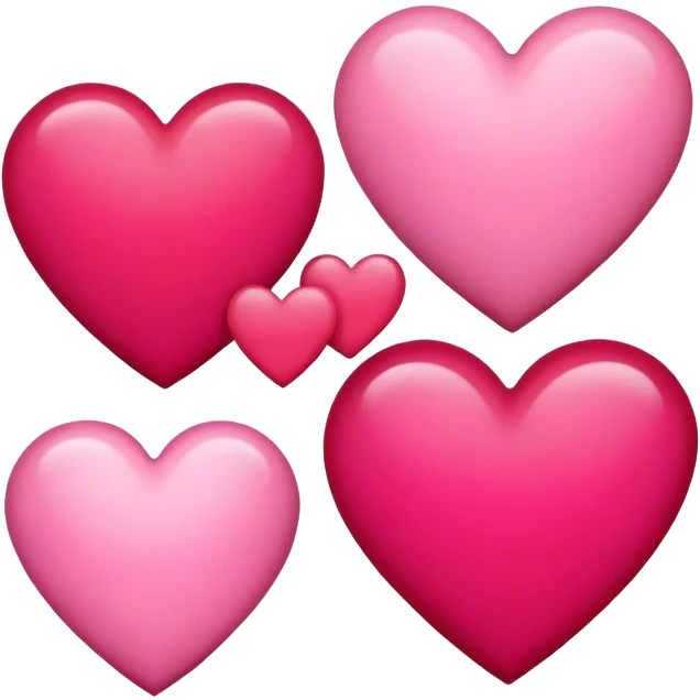 Hearts emoji
