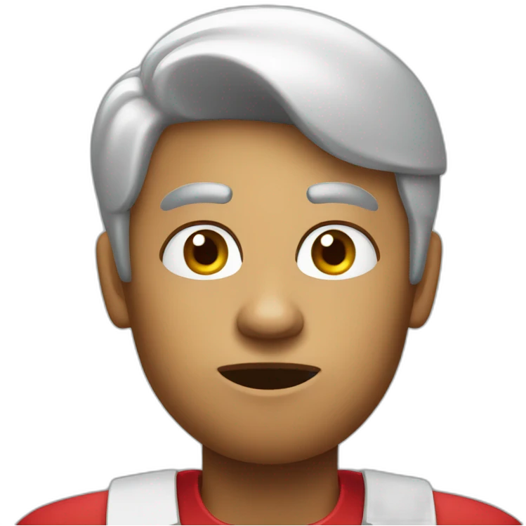 Annoyed mcdonalds worker emoji