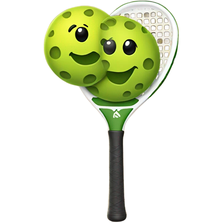 Pickleball paddle emoji