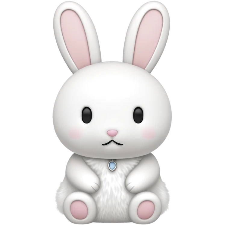 Miffy bunny, simple and cute emoji