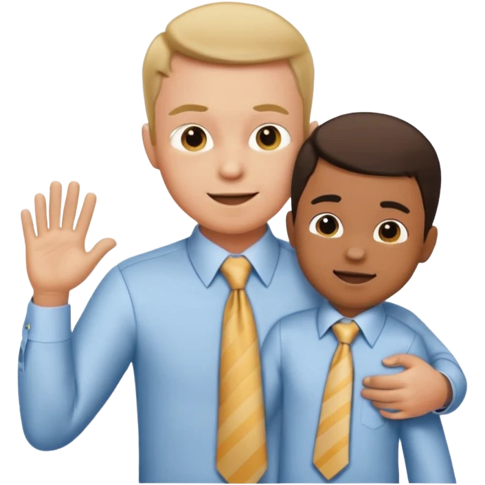 child play beating dad emoji