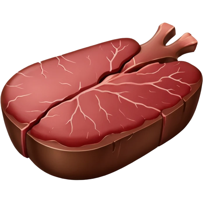 raw liver emoji