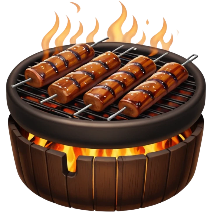 smoked barbeque emoji