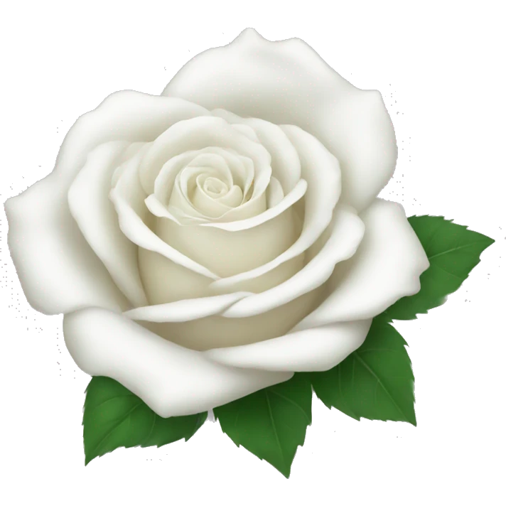 white rose emoji