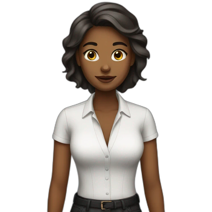 Girl boss emoji