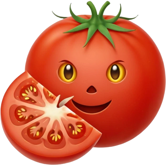 Has un emoji un jitomate peleando con un pepperoni emoji