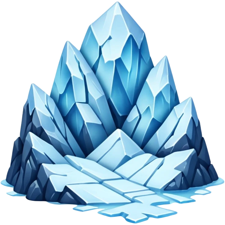 Glacier Forming emoji