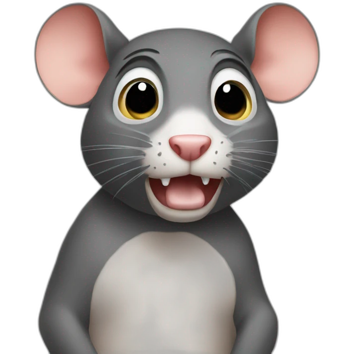 scolding censored rat emoji emoji