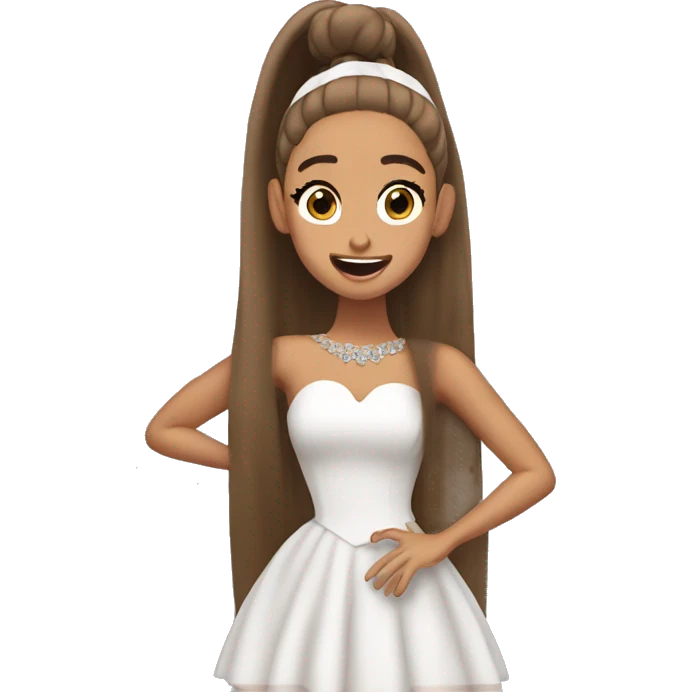 Ariana grande singing  emoji