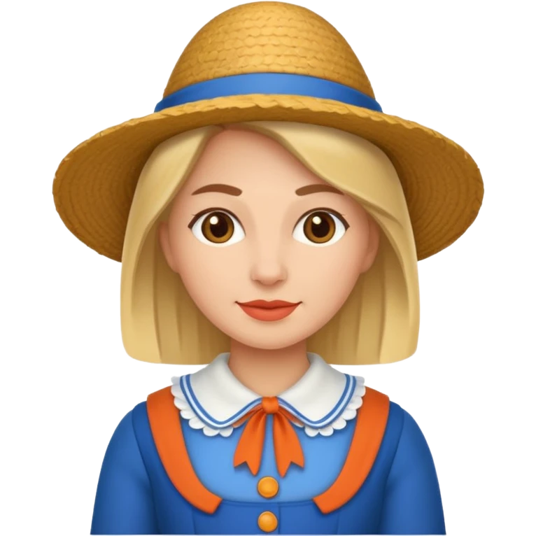 woman with dutch clothing emoji