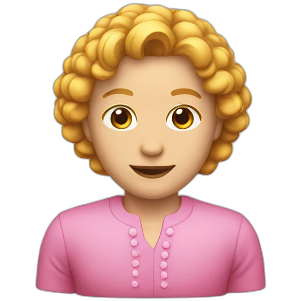 Pink clapet emoji