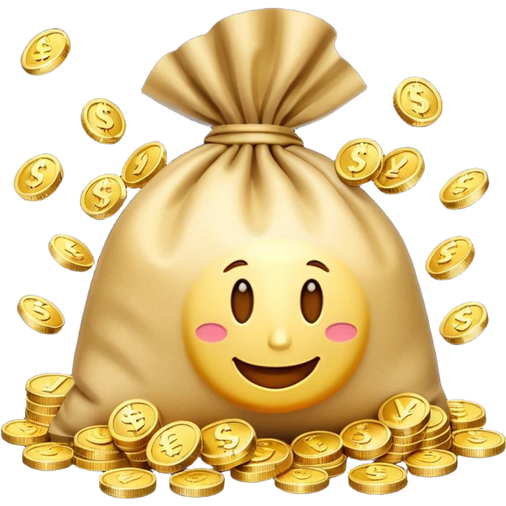 Money Bag / Coins / Dollar	Balance, Total Assets

Modern EMojis emoji