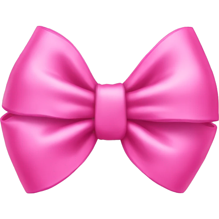 pink bow  emoji