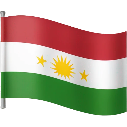 kurdistan flag emoji