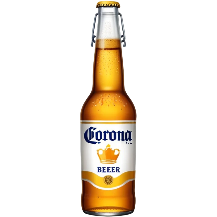 Corona beer bottle emoji