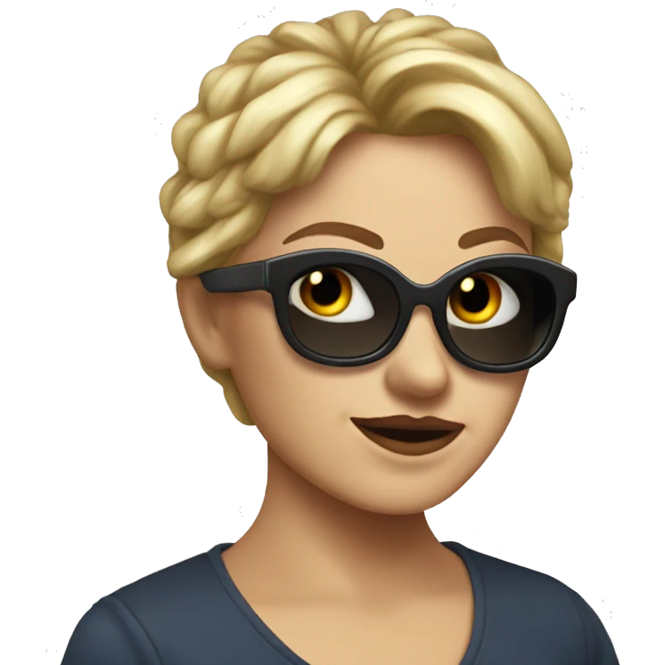 Wicked-mary-with-sunglases-with-halo emoji