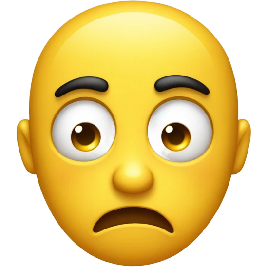 scared shaking sweating round yellow emoji emoji
