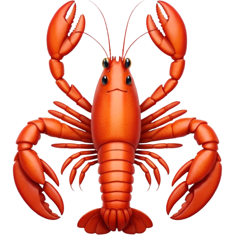 Albino lobster  emoji