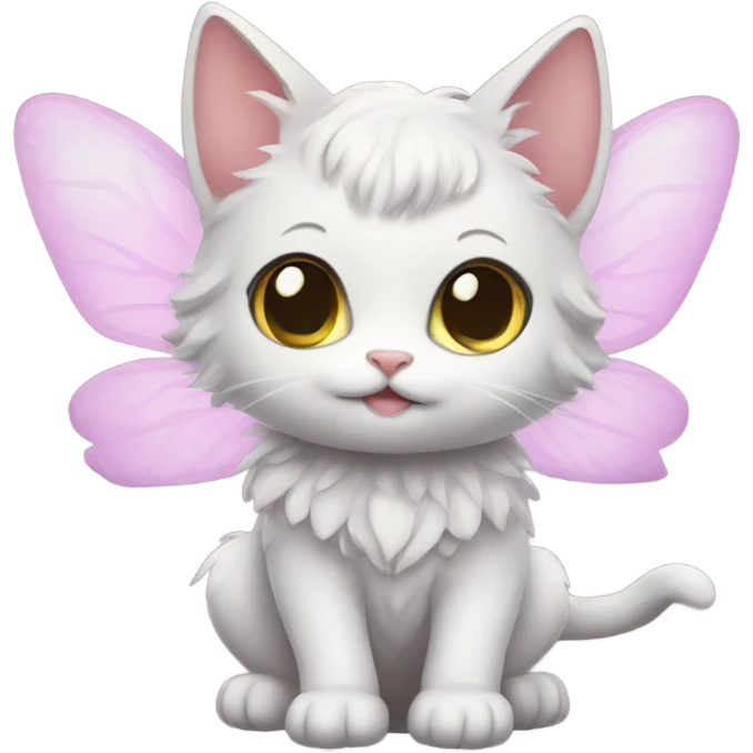 Kitty fairy cute emoji