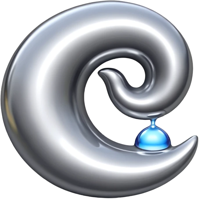 abstract parted forms, liquid silver chrome, sensual tension, erotic minimalism emoji