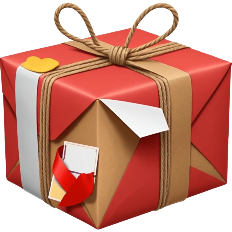 Package delivery emoji