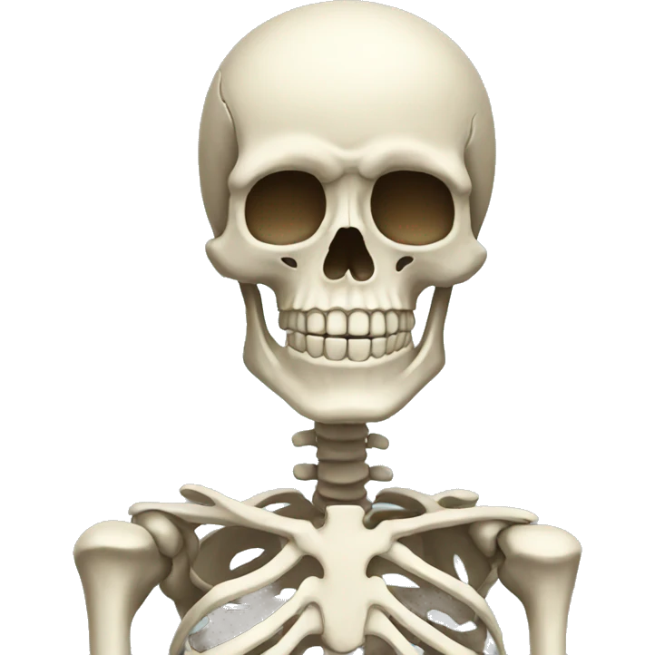 Skeleton emoji