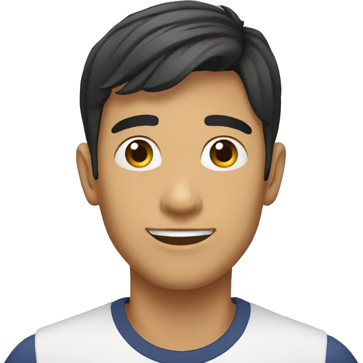 chico moreno joven emoji
