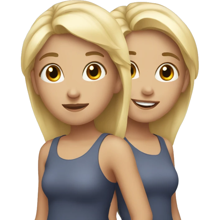 three girls  emoji