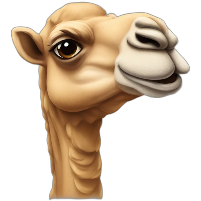 Camel smaile emoji