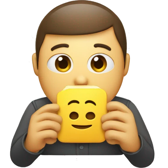 aritificial intellegince holding a video icon emoji