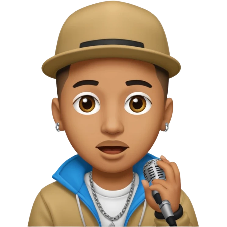 Duki cantando rapero argentino emoji