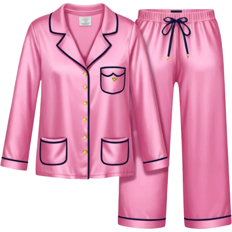 pink victoria’s secret pajama set emoji