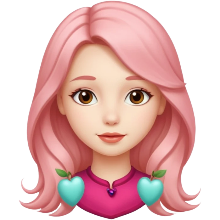 coquette girl emoji