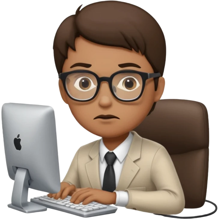 professional computer emoji
