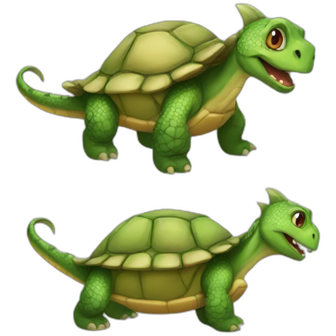 dragon turtle emoji