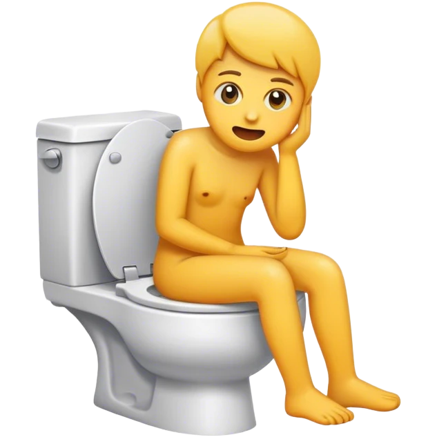 Emoji on toilet emoji