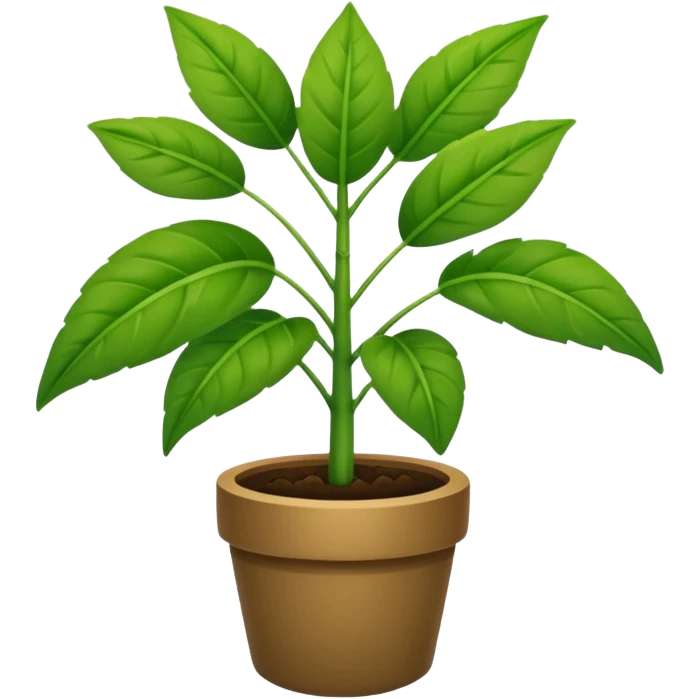 plant in the garden emoji