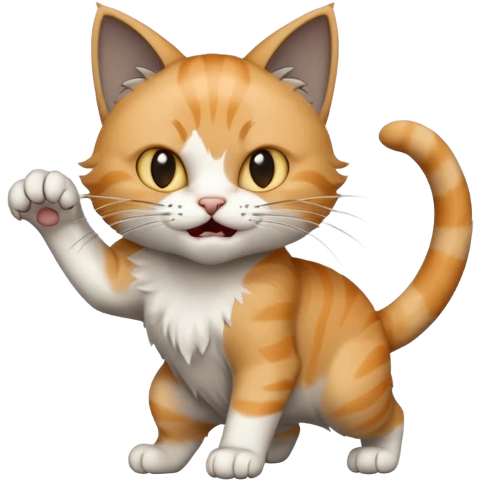 cat attack emoji