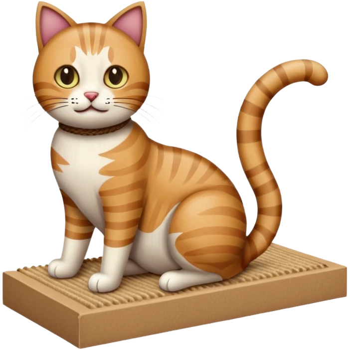 Cat Scratcher emoji