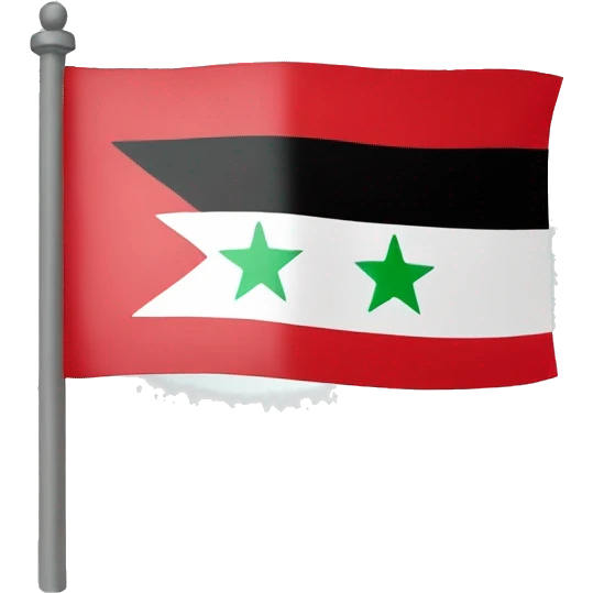 Independent Syria flag emoji