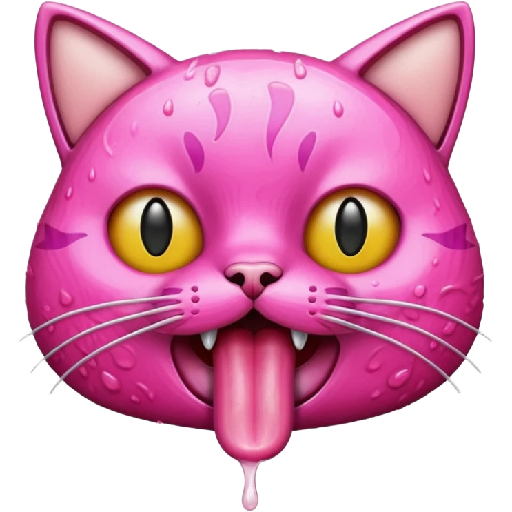 Cat tongue emoji