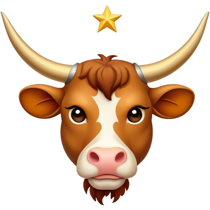 taurus sign in the stars emoji
