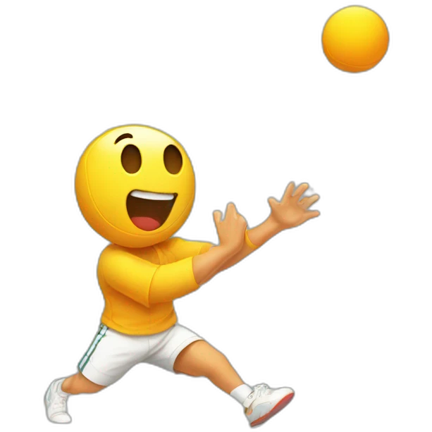 volleyball ping pong emoji